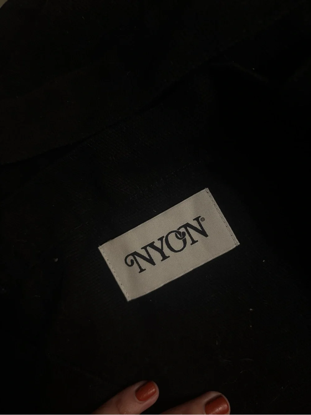 Black Canvas Tote with 